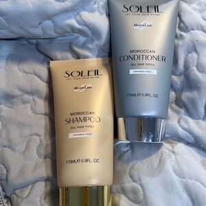 Soleil Moroccan Shampoo & Conditioner Set - Hydro Line 17ml each